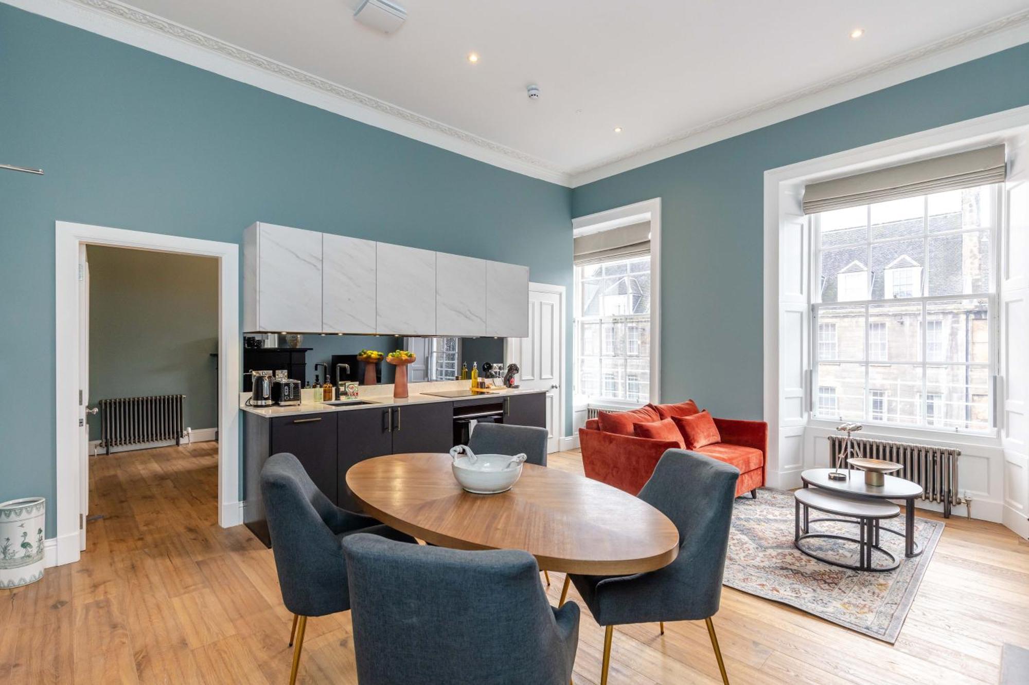 Dragon Suites Luxury Apartments At 9 Albyn Place Édimbourg Extérieur photo