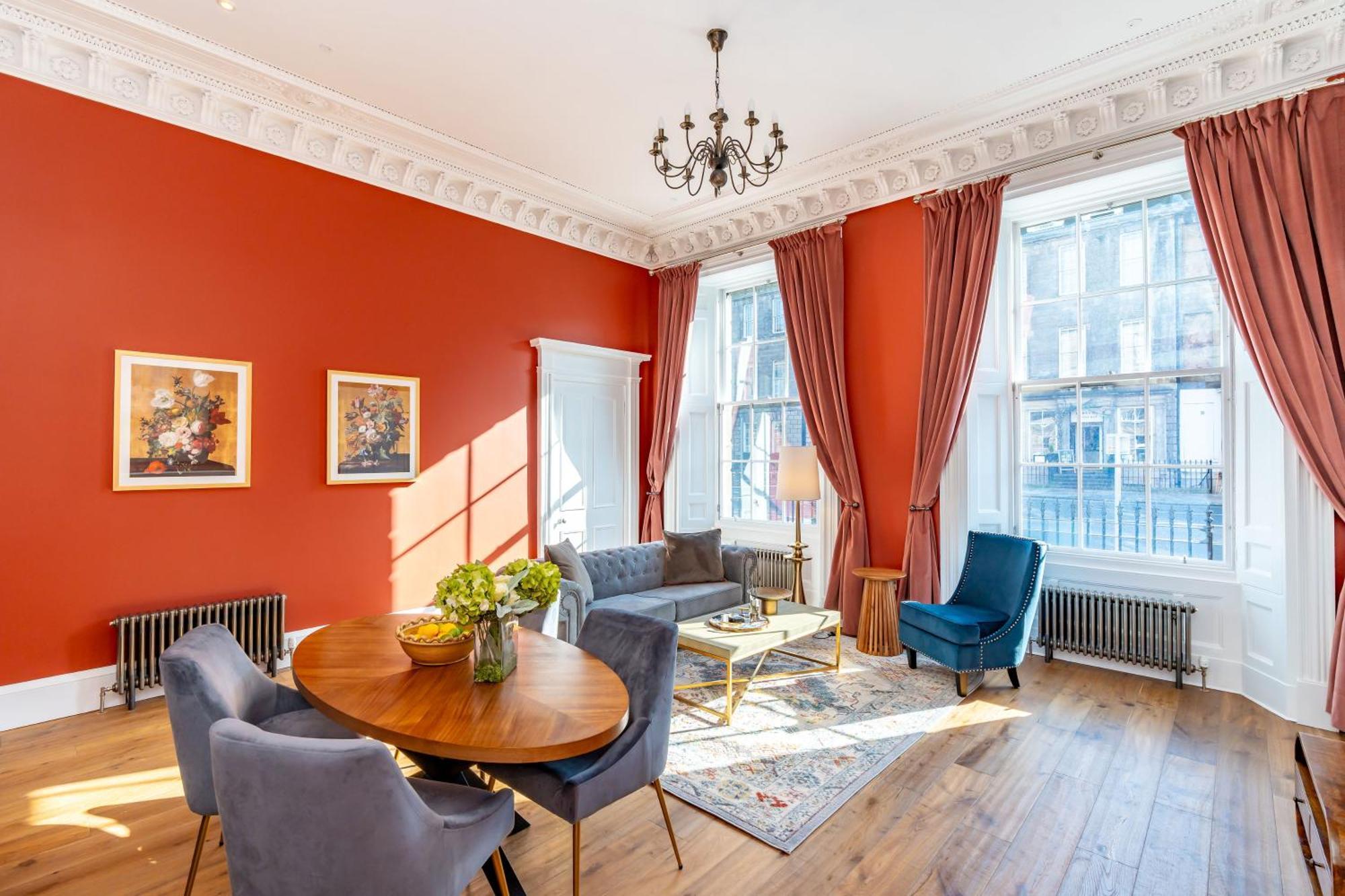 Dragon Suites Luxury Apartments At 9 Albyn Place Édimbourg Extérieur photo