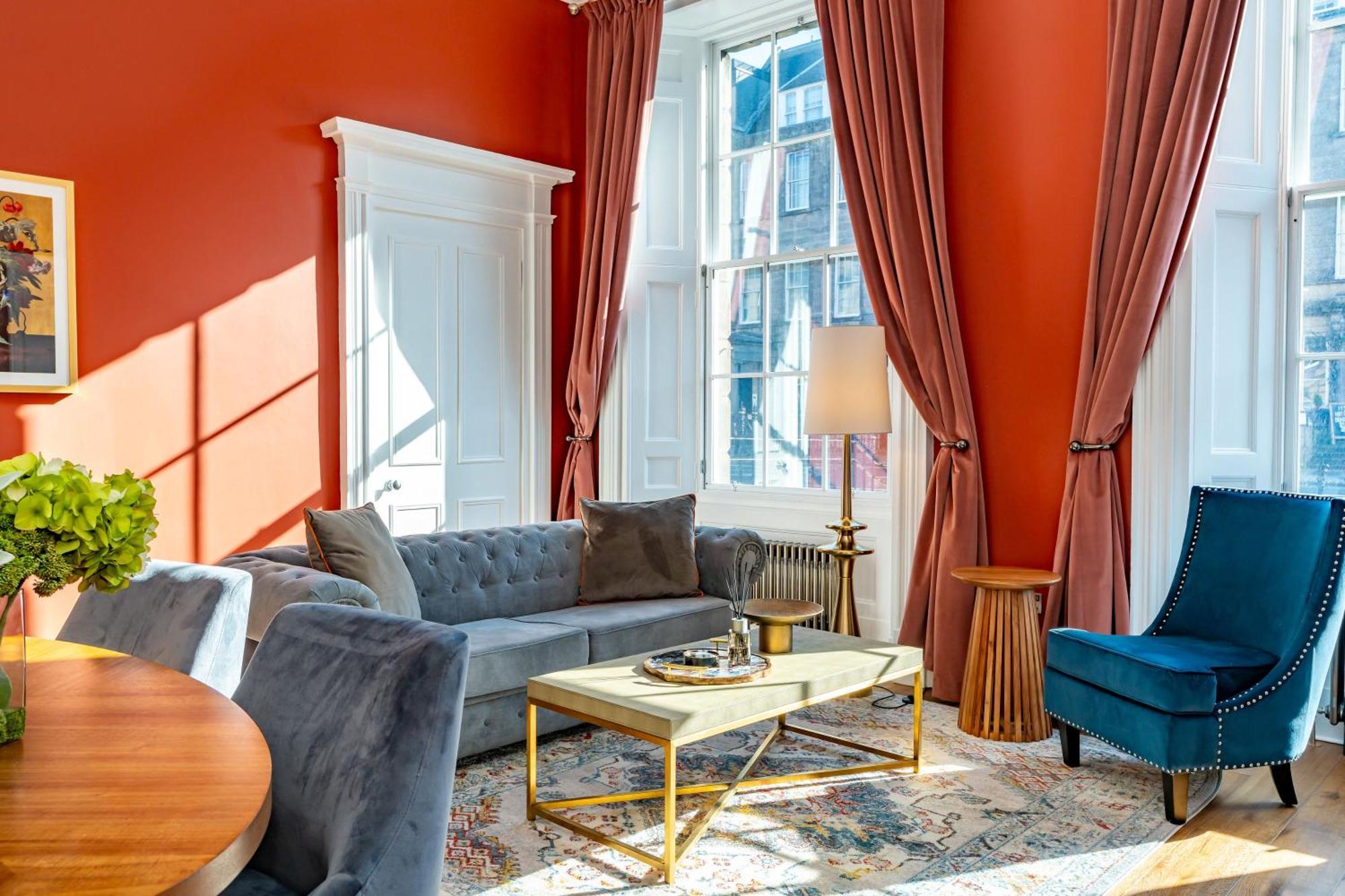 Dragon Suites Luxury Apartments At 9 Albyn Place Édimbourg Extérieur photo
