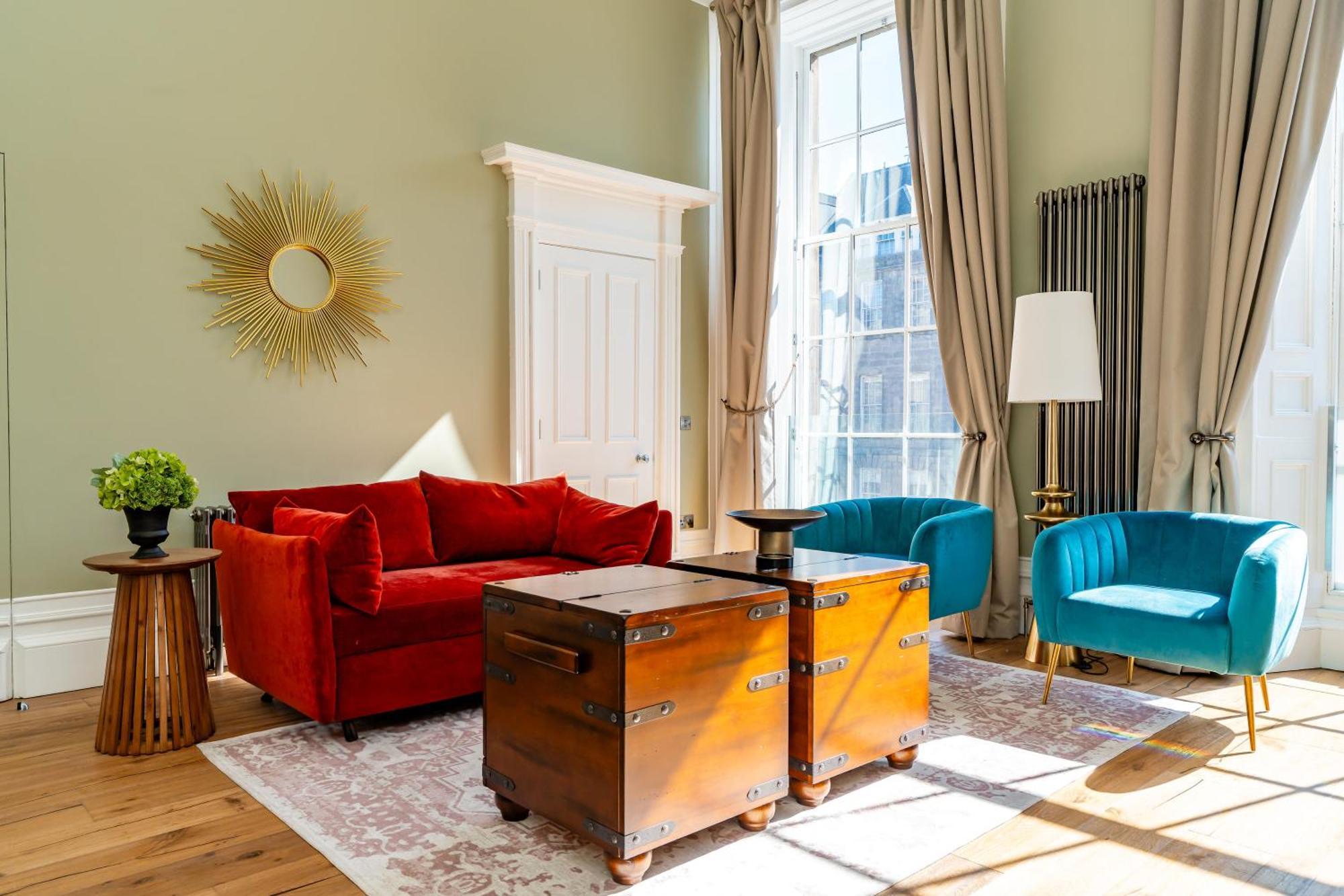 Dragon Suites Luxury Apartments At 9 Albyn Place Édimbourg Extérieur photo